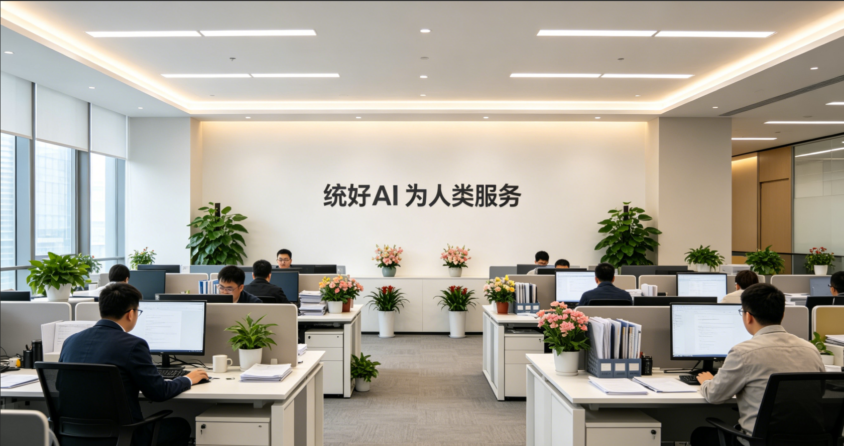 统好AI数智一体化平台架构总览