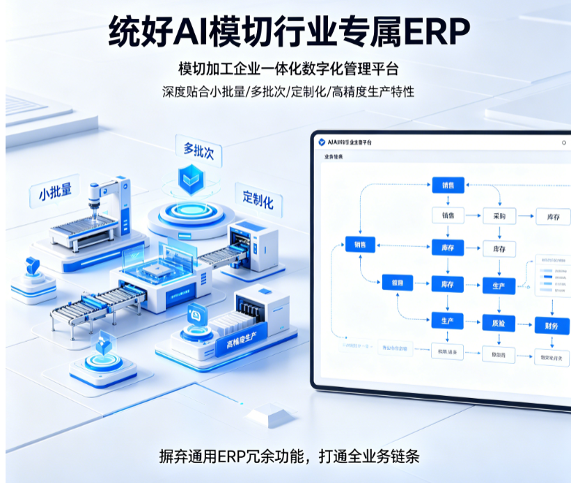 模切行业ERP系统界面